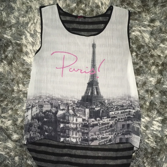Blush Other - Paris tank top. Blush Other - Paris tank top.